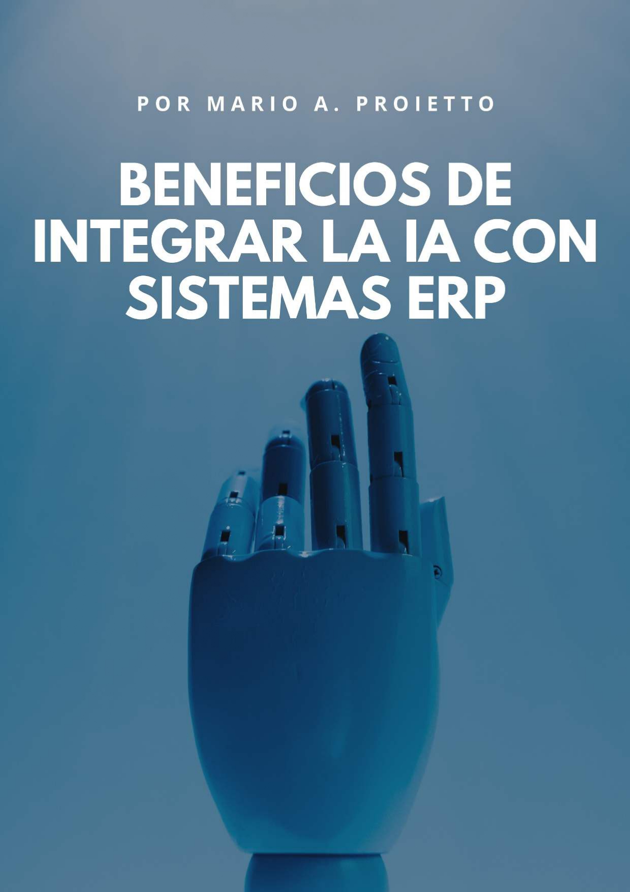 Portada del eBook Beneficios de incorporar la IA en sistemas ERP